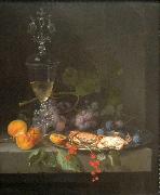 Abraham Mignon Still Life with Crabs on a Pewter Plate oil painting on canvas
